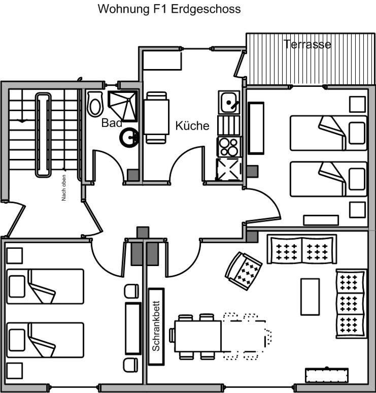 Am Apfelgarten-2 Apartments Mit Pkw-Parkplatz, Floerekeweg 뤼네부르크 외부 사진